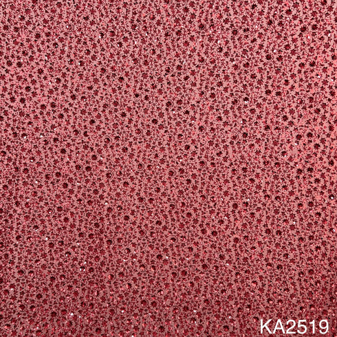 Cut Dana Sequins Heavy Embroidered Net Fabric-KA2519